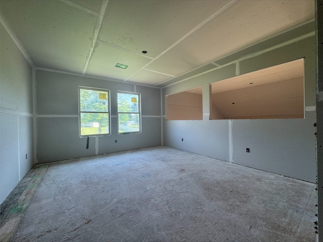 view of unfurnished room