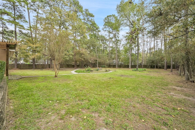14 Wind River Dr, Conroe, TX 77384 - view of yard