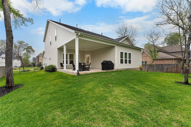106 Golden Eye Ct, Montgomery, TX 77316 - rear view of property featuring a patio