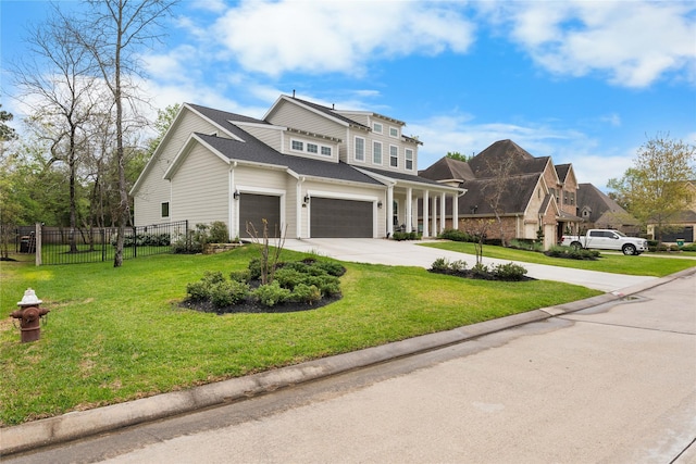 106 Golden Eye Ct, Montgomery, TX 77316 - view of front of house with concrete driveway and a garage