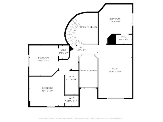 10602 S Belmont Ct, Houston, TX 77065 - room layout