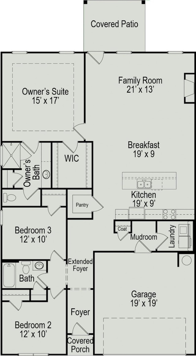 672 Woodhaven Lakes Dr, La Marque, TX 77568 - floor plan
