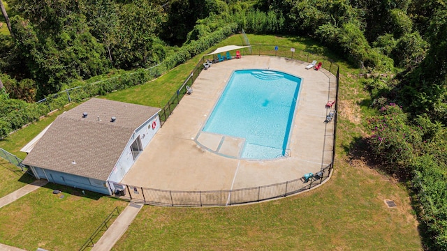 aerial view