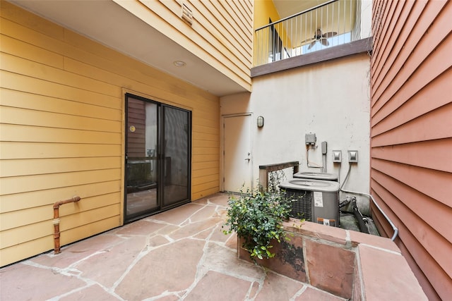 4406 Spencer St Unit A, Houston, TX 77007 - view of patio featuring cooling unit
