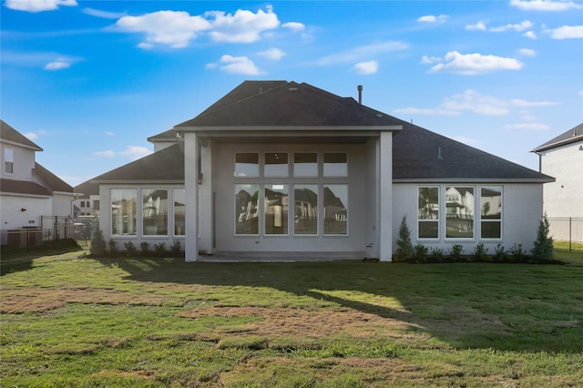 1559 River Point Dr, Friendswood, TX 77546 - back of house featuring a shingled roof and brick siding
