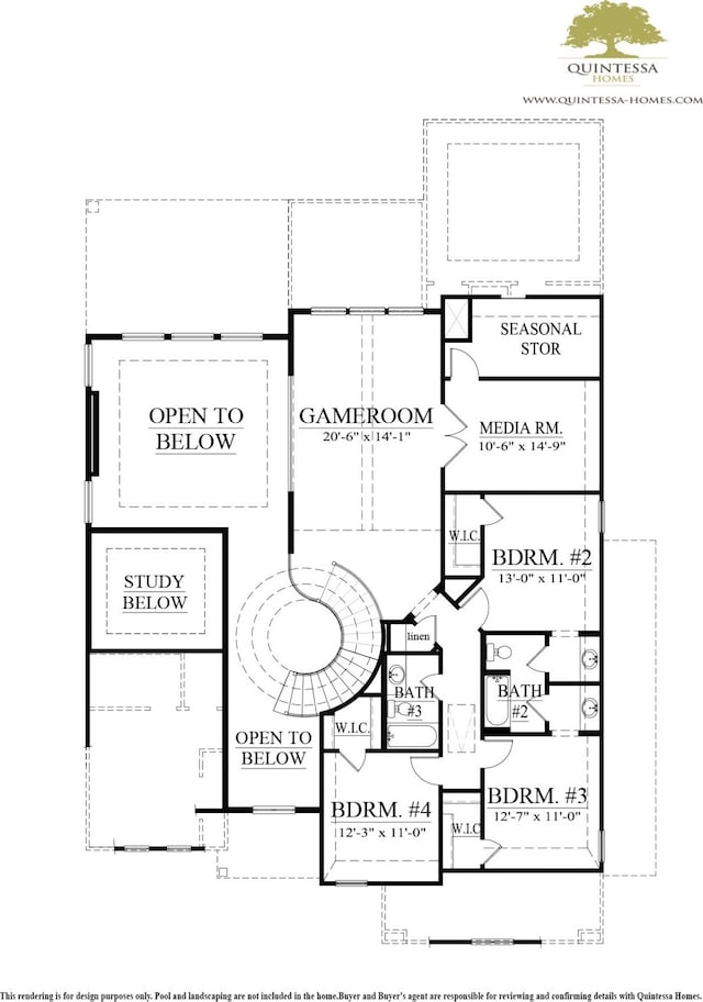 1905 Norcrest Dr, Houston, TX 77055 - home floor plan