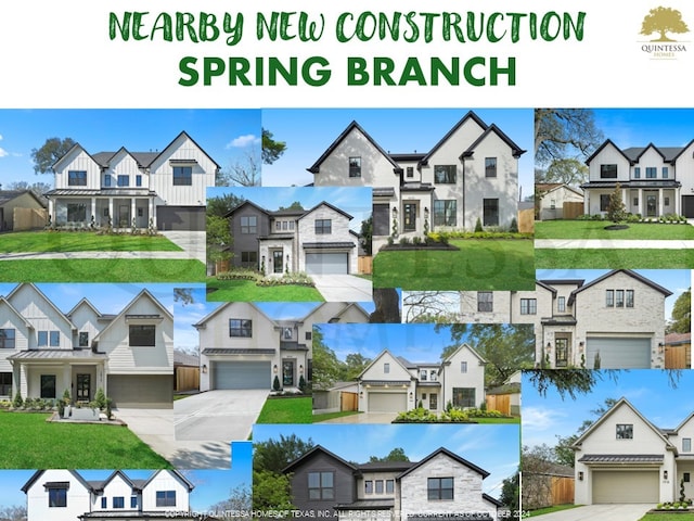 1905 Norcrest Dr, Houston, TX 77055 - view of marketing collateral with multiple images