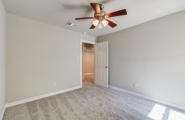 12728 Hollandale Dr, Houston, TX 77082 - unfurnished bedroom featuring carpet floors and ceiling fan