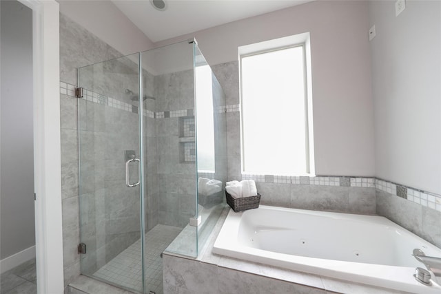 1005 Bingham St Unit 5, Houston, TX 77007 - bathroom with a shower stall and a bath