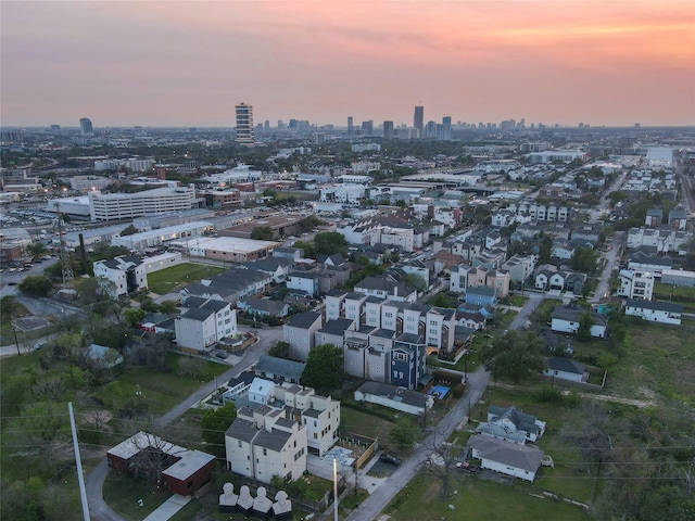 1005 Bingham St Unit 5, Houston, TX 77007 - bird's eye view featuring a view of city