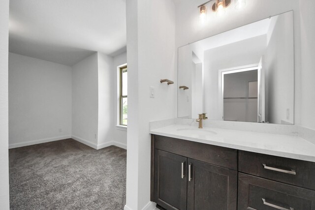 21123 Flowerhorn Dr, Cypress, TX 77433 - bathroom with vanity and baseboards