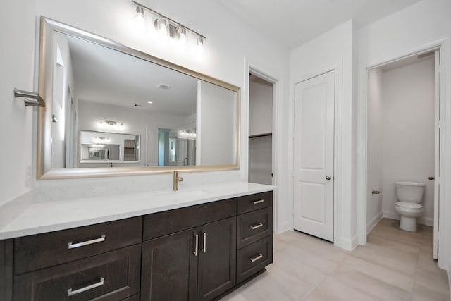 21123 Flowerhorn Dr, Cypress, TX 77433 - bathroom with vanity and toilet