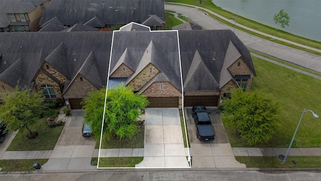 drone / aerial view