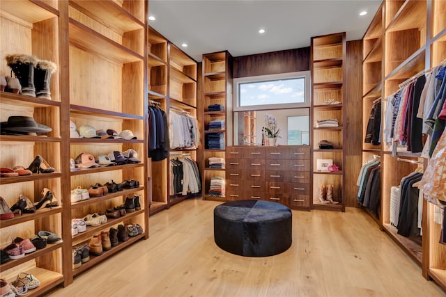 1810 Dunlavy St, Houston, TX 77006 - spacious closet featuring wood finished floors