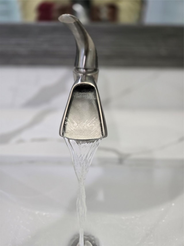 bathroom view of a sink
