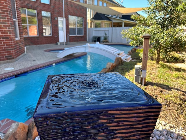 11603 Shoal Landing St, Pearland, TX 77584 - outdoor pool featuring fence