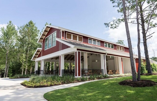 211 Cypress Pond Pl, Montgomery, TX 77316 - view of front of property with a front yard