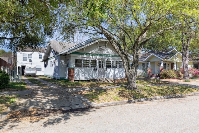4605 Norhill Blvd, Houston, TX 77009 - view of front of house with driveway and a shingled roof