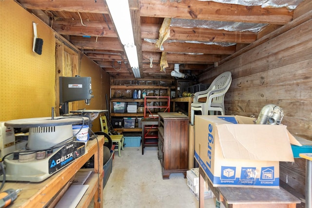 4605 Norhill Blvd, Houston, TX 77009 - view of unfinished below grade area