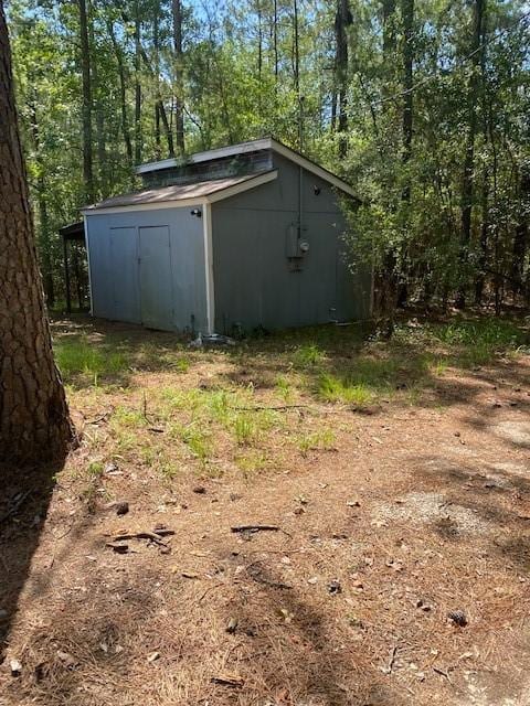 view of outbuilding with an outdoor structure