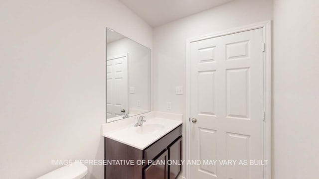 12520 Tarres Ct, Lorena, TX 76655 - bathroom with toilet and vanity