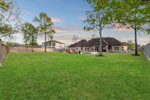 34 New Oak Trl, Humble, TX 77346 - view of yard at dusk