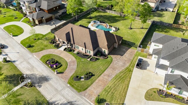 34 New Oak Trl, Humble, TX 77346 - aerial view of residential area
