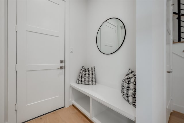 2113 Huldy St, Houston, TX 77019 - mudroom featuring light wood finished floors