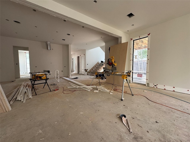 2217 Pelham Dr, Houston, TX 77019 - miscellaneous room featuring stairs