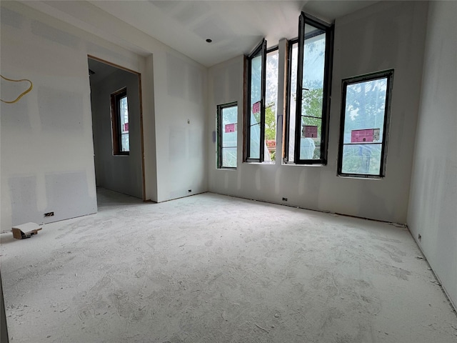 11411 Dunbeath Dr, Houston, TX 77024 - empty room featuring carpet flooring and lofted ceiling