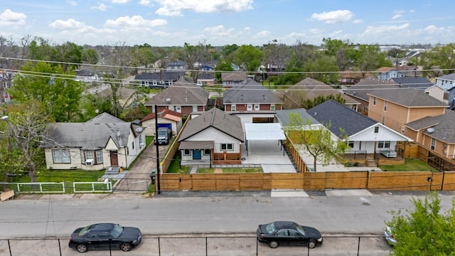 1009 Genova St, Houston, TX 77009 - aerial view of residential area