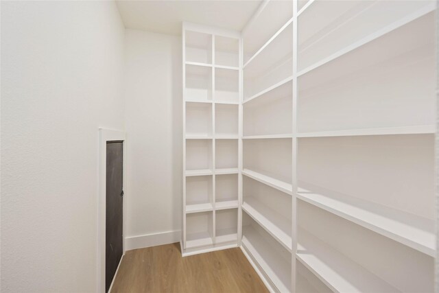view of storage area