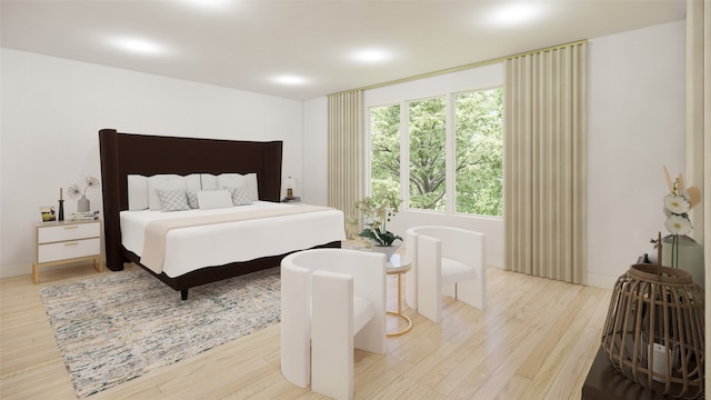1128 W Pierce St, Houston, TX 77019 - bedroom featuring wood finished floors