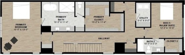 1128 W Pierce St, Houston, TX 77019 - property floor plan