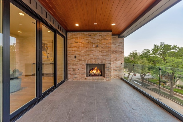 1128 W Pierce St, Houston, TX 77019 - view of patio / terrace featuring a balcony