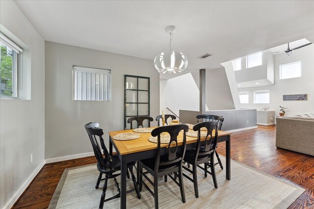 2976 Commerce St, Houston, TX 77003 - dining space with wood finished floors and baseboards
