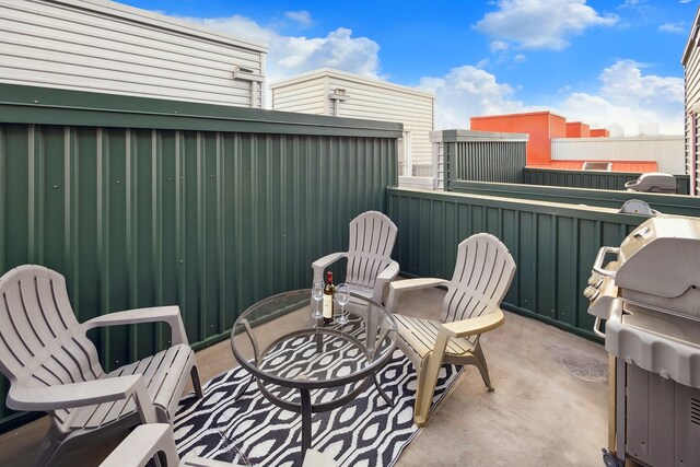 2976 Commerce St, Houston, TX 77003 - view of patio featuring a grill