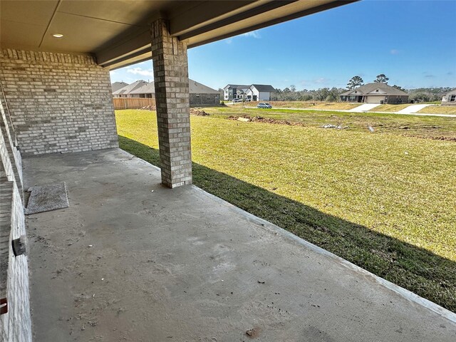 4210 Leslies Way, Dickinson, TX 77539 - view of patio with a residential view