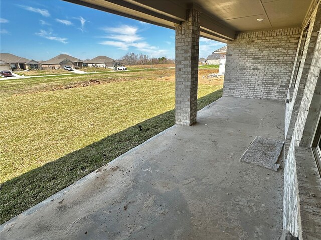 4210 Leslies Way, Dickinson, TX 77539 - view of patio / terrace featuring a residential view