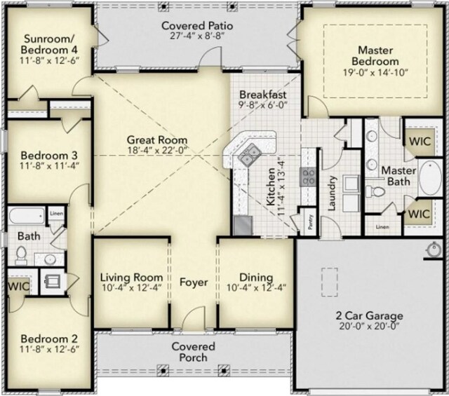 4210 Leslies Way, Dickinson, TX 77539 - room layout