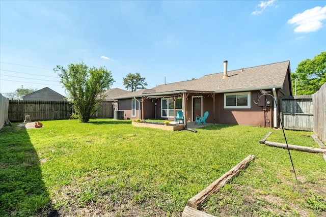 13623 Wimbledon Oaks Dr, Houston, TX 77065 - back of property with stucco siding and a shingled roof
