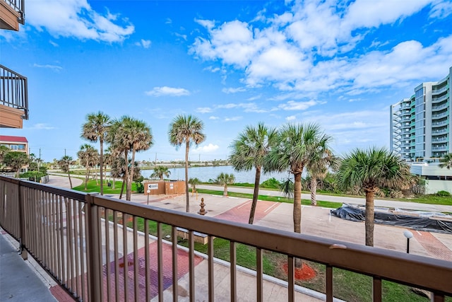 9520 Seawall Blvd Unit 126, Galveston, TX 77554 - balcony with a water view