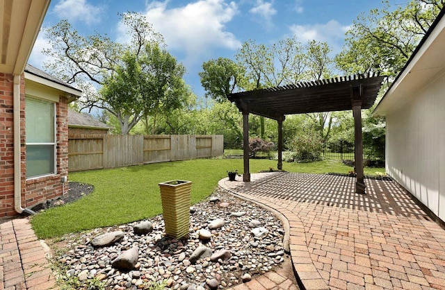 3730 Arundel Gardens Ln, Sugar Land, TX 77498 - view of patio / terrace featuring a pergola