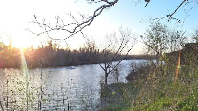 property view of water