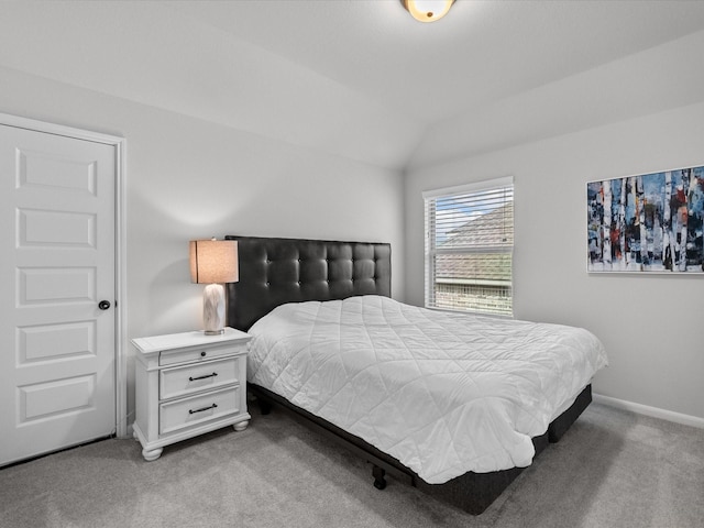 2712 Ahnya Ln, League City, TX 77573 - bedroom featuring carpet flooring, baseboards, and lofted ceiling