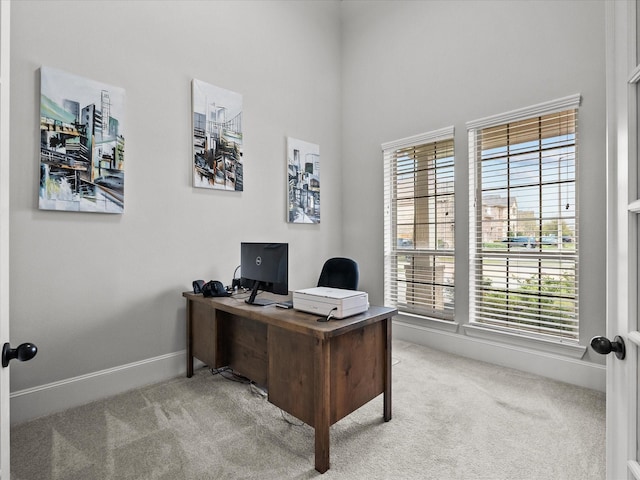 2712 Ahnya Ln, League City, TX 77573 - carpeted office featuring baseboards
