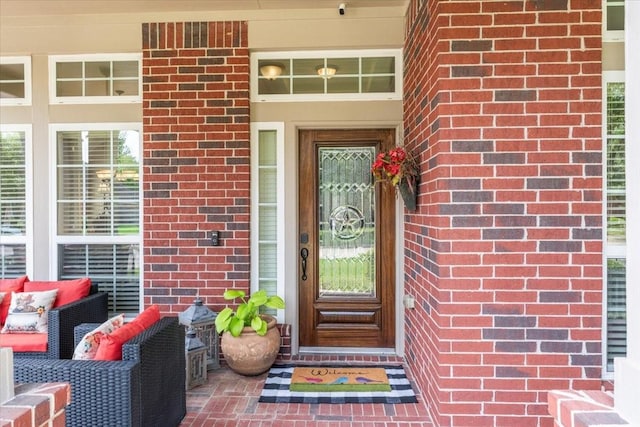 2052 Doolan Dr, Conroe, TX 77301 - property entrance featuring brick siding