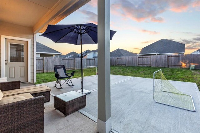 5510 Brooklyn Rose Dr, Rosharon, TX 77583 - view of patio / terrace