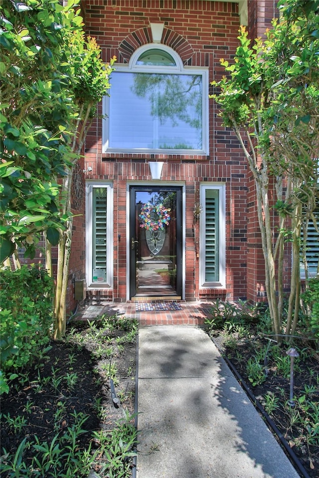 12510 Beauline Abbey St, Tomball, TX 77377 - property entrance with brick siding