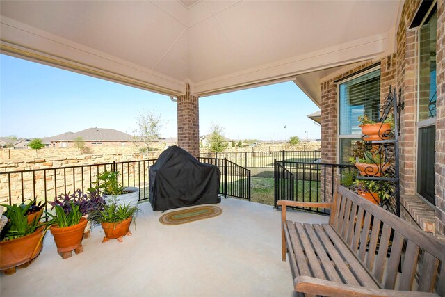 5314 Tribolo Trl, Round Rock, TX 78665 - view of patio featuring area for grilling